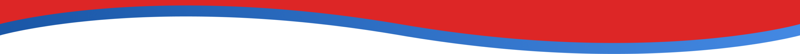 Abstract decorative header with a red top band and a blue wavy stripe over a black background.