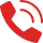 Red circular call button with a phone handset icon, used to initiate a call