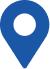 Blue location pin icon indicating a place on a map of interest